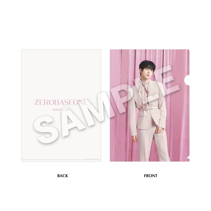 【会場受取】クリアファイル（HAN YU JIN）